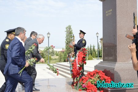 Füzulidə polis işçilərinin peşə bayramı qeyd olundu