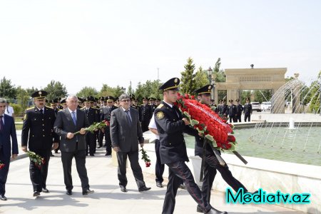 Füzulidə polis işçilərinin peşə bayramı qeyd olundu