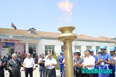 Füzuli rayonunda daha iki qəsəbəyə mavi yanacaq verildi