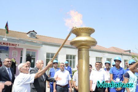 Füzuli rayonunda daha iki qəsəbəyə mavi yanacaq verildi