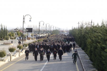 Füzulidə Ulu öndər Heydər Əliyevin anım mərasimi - FOTOLAR