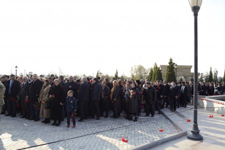 Füzulidə Ulu öndər Heydər Əliyevin anım mərasimi - FOTOLAR