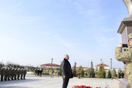 Füzulidə Ulu öndər Heydər Əliyevin anım mərasimi - FOTOLAR