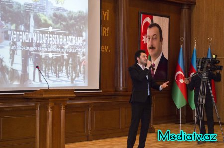 Nərimanovda “Vətənin müdafiəsinə hazıram!” mövzusunda tədbir keçirilib - FOTOLAR