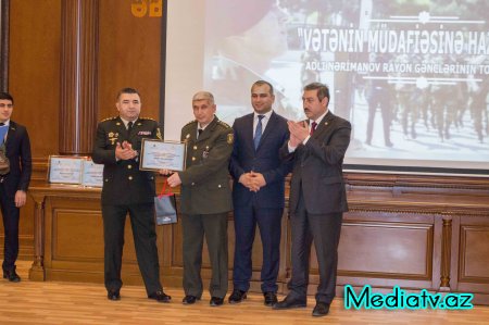 Nərimanovda “Vətənin müdafiəsinə hazıram!” mövzusunda tədbir keçirilib - FOTOLAR