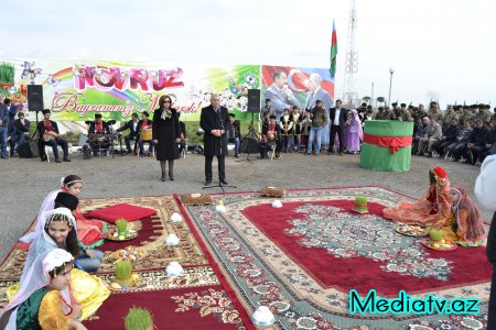 Füzulidə Novruz bayramı münasibəti ilə ümumrayon şənliyi keçirildi - FOTOLAR