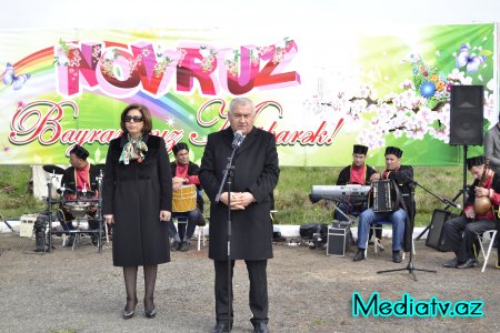 Füzulidə Novruz bayramı münasibəti ilə ümumrayon şənliyi keçirildi - FOTOLAR