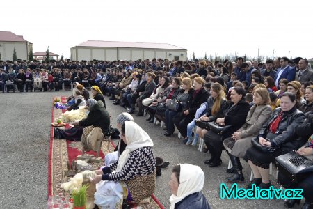 Füzulidə Novruz bayramı münasibəti ilə ümumrayon şənliyi keçirildi - FOTOLAR