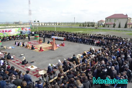 Füzulidə Novruz bayramı münasibəti ilə ümumrayon şənliyi keçirildi - FOTOLAR