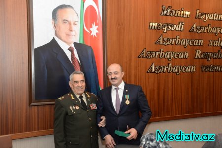 Nəsimidə müharibə və əmək veteranları ilə görüş keçirilib - FOTOLAR