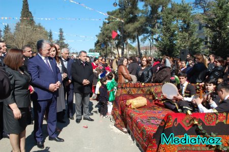 Biləsuvarda Novruz bayramına həsr olunmuş bayram şənlikləri keçirildi - FOTOLAR