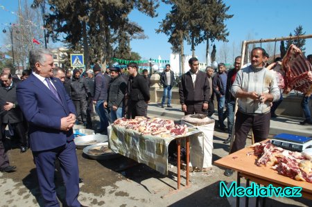 Biləsuvarda Novruz bayramına həsr olunmuş bayram şənlikləri keçirildi - FOTOLAR