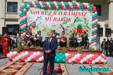 Biləsuvarda Novruz bayramına həsr olunmuş bayram şənlikləri keçirildi - FOTOLAR