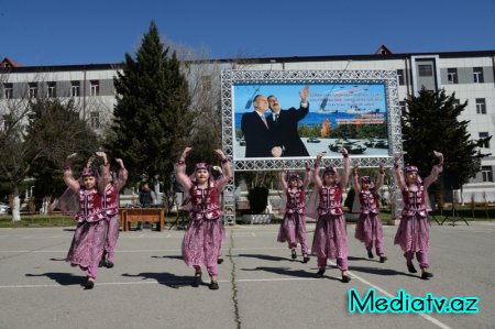 Nəsimi rayonunda Novruz bayramına həsr olunmuş silsilə tədbirlər davam edir - FOTOLAR