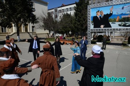 Nəsimi rayonunda Novruz bayramına həsr olunmuş silsilə tədbirlər davam edir - FOTOLAR