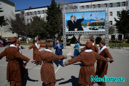 Nəsimi rayonunda Novruz bayramına həsr olunmuş silsilə tədbirlər davam edir - FOTOLAR