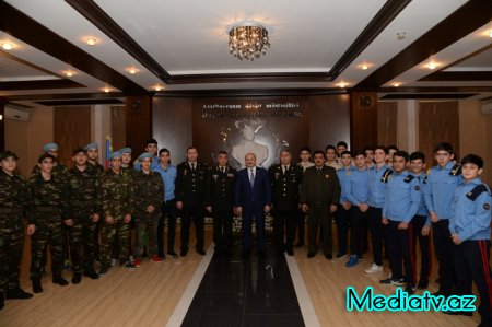 Nəsimi rayonunda “Vətənin müdafiəsinə hazıram!” mövzusunda tədbir keçirilib - FOTOLAR