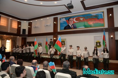 Nəsimi rayonunda “Vətənin müdafiəsinə hazıram!” mövzusunda tədbir keçirilib - FOTOLAR