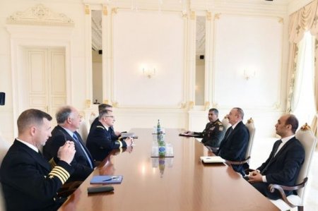 NATO generalı Azərbaycan prezidenti ilə danışıqlarda 