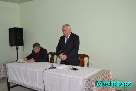 Füzuli RİH Başçısı Alı Alıyev səyyar qəbul-görüş keçirib