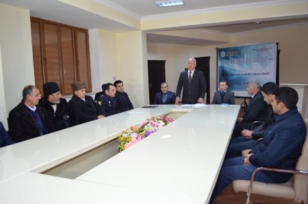 Kürdəmirdə İslamda vətən sevgisi və şəhidlik mövzusunda tədbir keçirilib