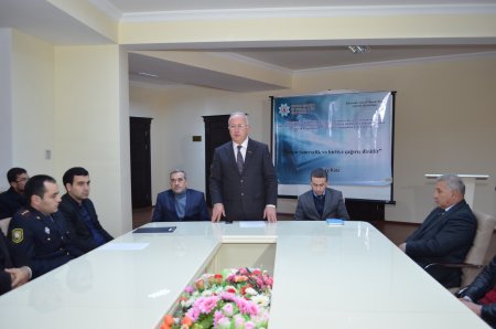 Kürdəmirdə İslamda vətən sevgisi və şəhidlik mövzusunda tədbir keçirilib