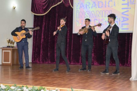 Nərimanov rayonunda “Yaradıcı insanın yaradıcılığı” adlı musiqi festivalı keçirilib.