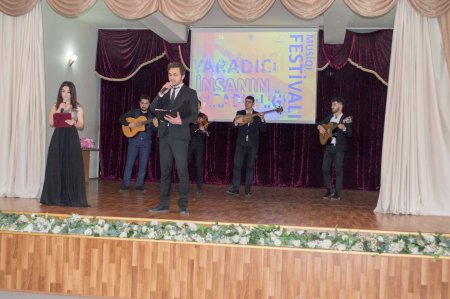 Nərimanov rayonunda “Yaradıcı insanın yaradıcılığı” adlı musiqi festivalı keçirilib.