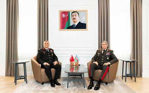 Vilayət Eyvazov türkiyəli generalla görüşdü - Foto