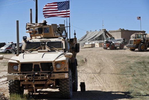 ABŞ-ın Suriyadakı bazasına hücum edildi