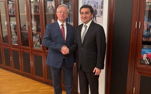 Hikmət Hacıyev Lavrovun müavini ilə görüşdü